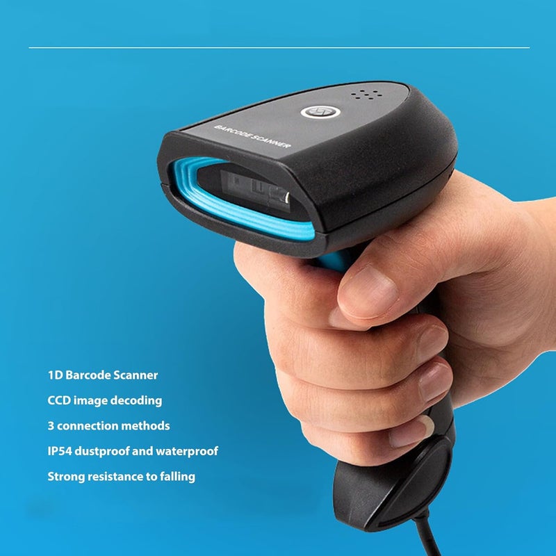 قارئ الباركود أحادي البعد CCD من كارلاك بدقة تصنيع عالية، فك تشفير سريع مع تنبيهات مريحة لخدمات المستودعات والبريد السريع - Image 3