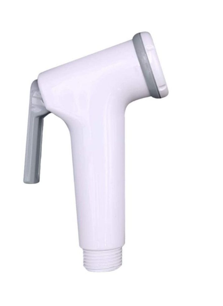 Uni flo Shattaf Head - White Handheld Bidet Sprayer for Toilet Hose - Made in UAE  - Image 1