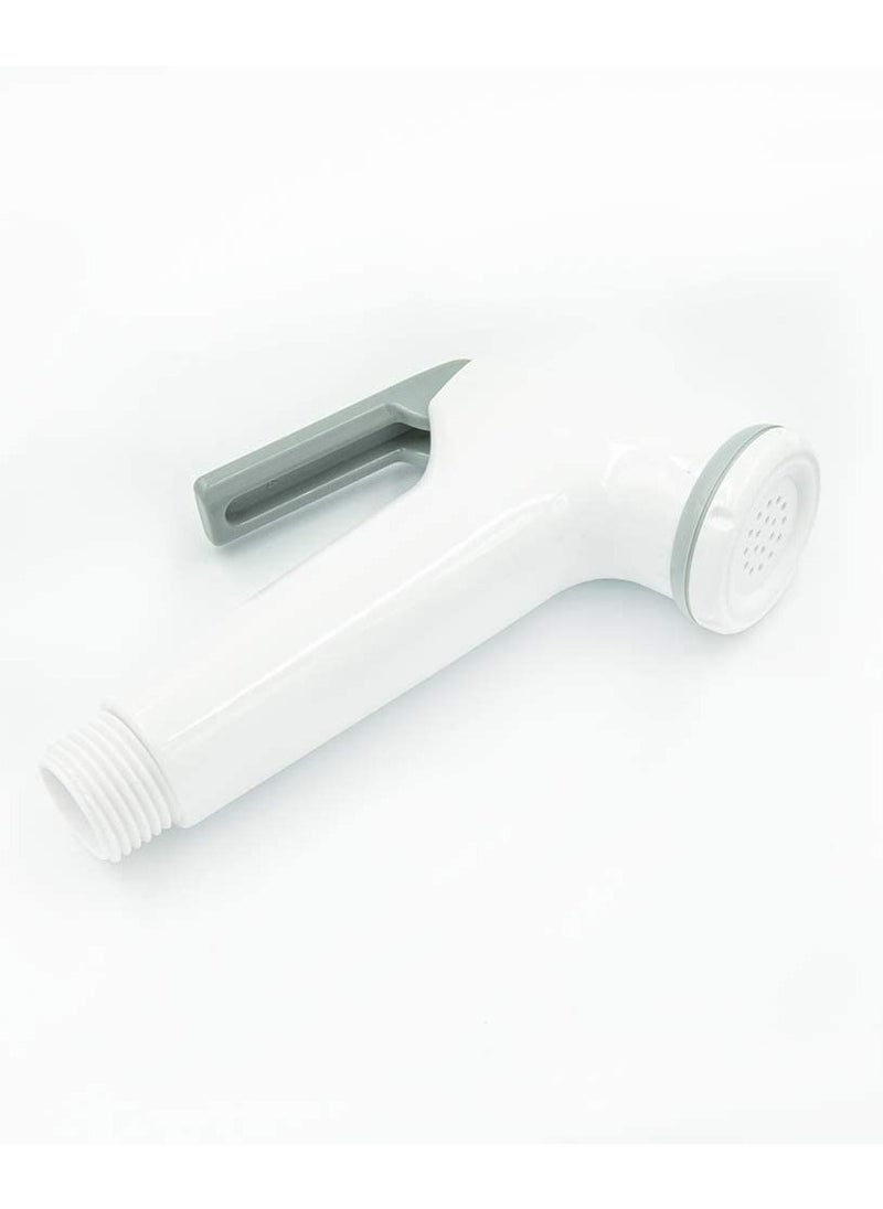 Uni flo Shattaf Head - White Handheld Bidet Sprayer for Toilet Hose - Made in UAE  - Image 2