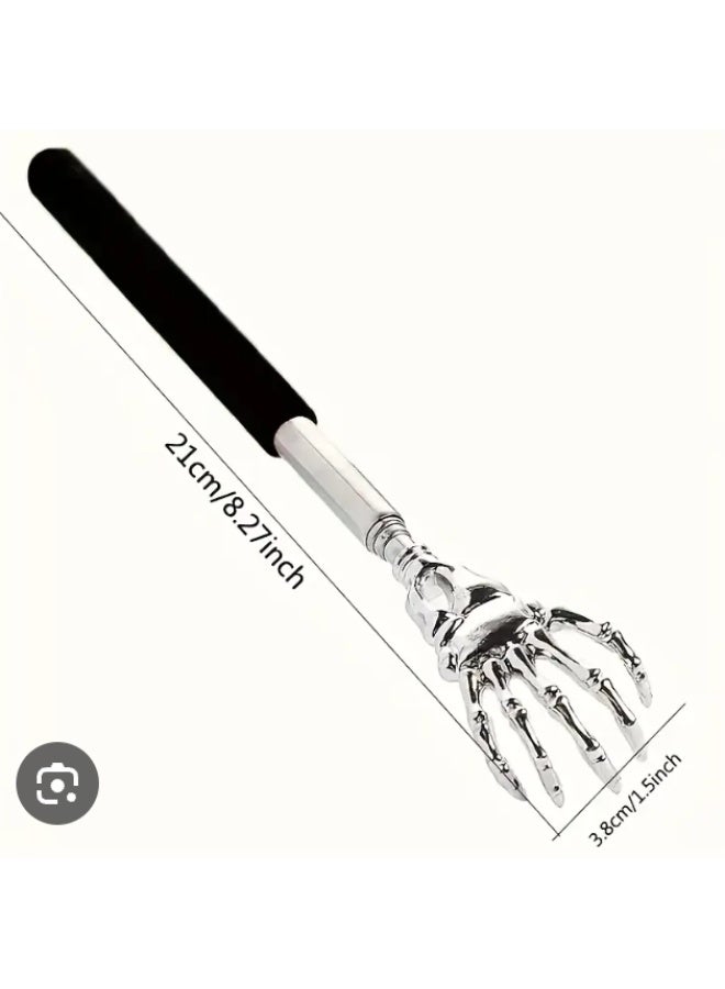 Adjustable Stainless Steel Telescopic Claw Back Scratching, Ergonomic Handle, Portable Massage and Scratching Artifact - Image 2