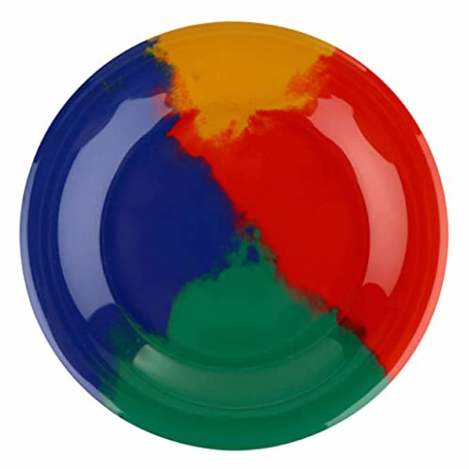 Get G.E.T. 7.5" Heavy-Duty Wide Rim Melamine Salad Plate (Set of 12) - Image 1