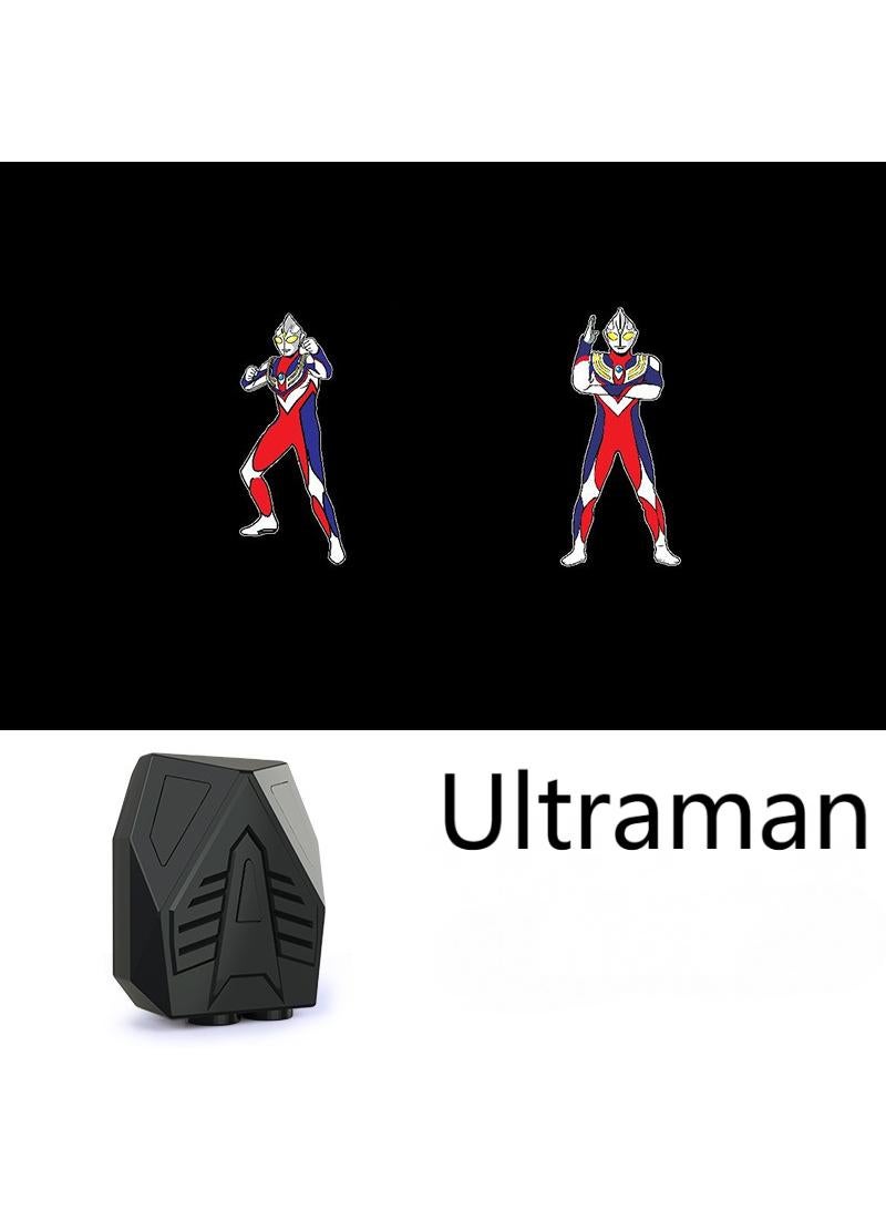 2-Piece LED Car Door Cartoon Dynamics Projector Shadow Light Set - Image 1