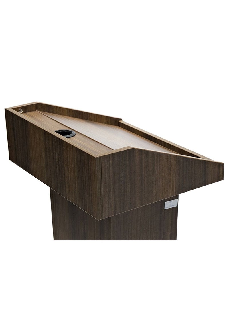 HUIMEI Huimei BT-50 Podium Stand Brown Color  - Image 4