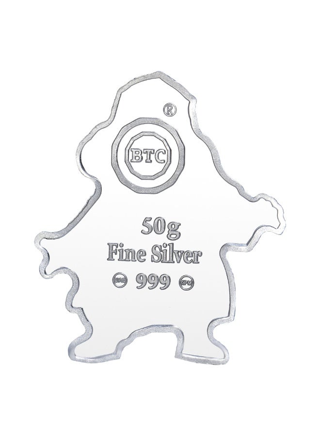 BTC 50 Grams Um Khamas Silver Bar - Image 2