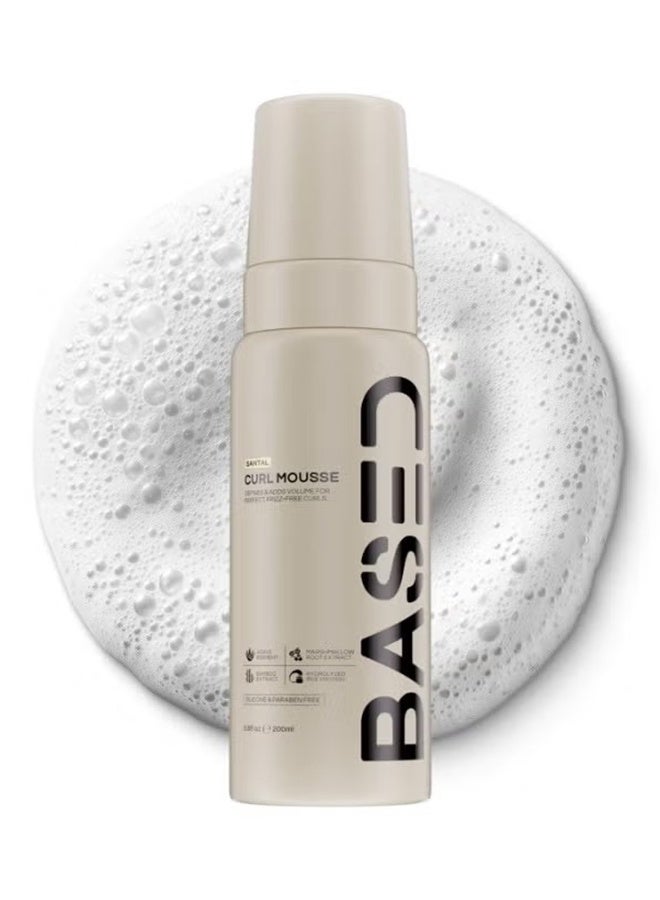 استنادا الي Curl Mousse 200 مل - حجم فوري وتعريف مع عقد مرن - صيغة خفيفة الوزن مع بروتين الأغاف والأرز - غير سامة، خالية من السيليكون لجميع أنواع Curl - Image 1