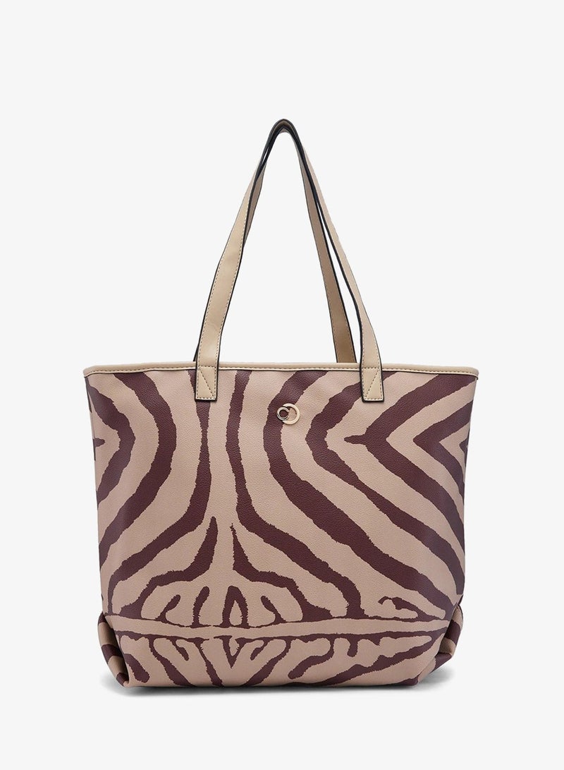 CAPRESE-ZUZU TOTE LARGE BEIGE - Image 1