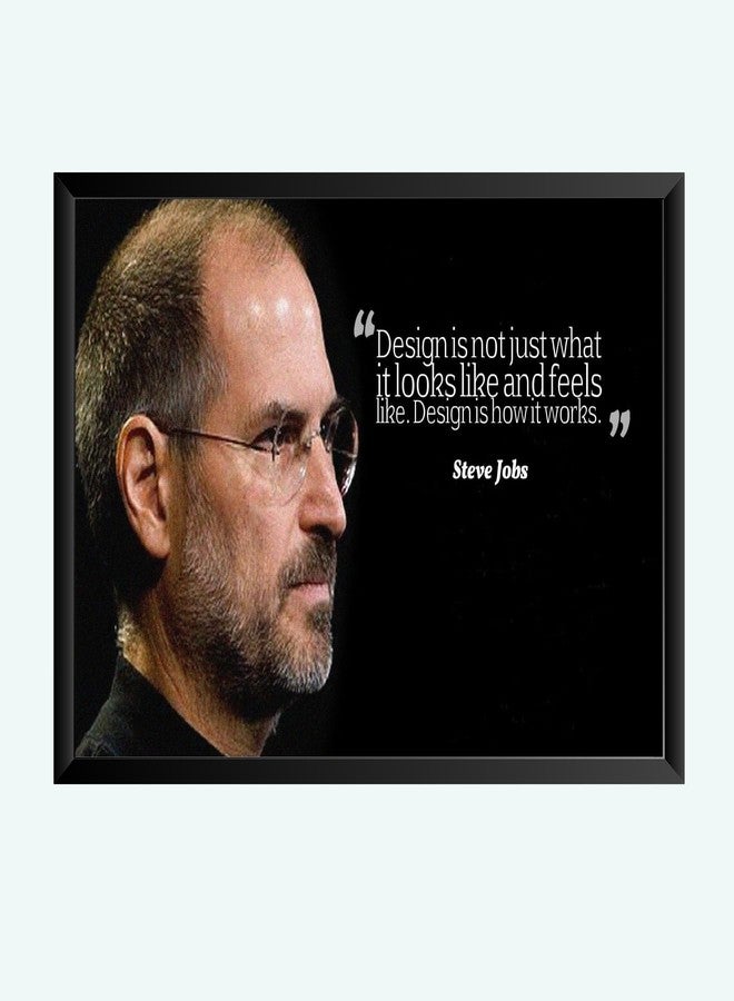 إطار صور ستيف جوبز من نوكس، مقاس 5×7 بوصة، إطار صور للمنزل والمكتب__SteveJobs_QWEA31 - Image 1