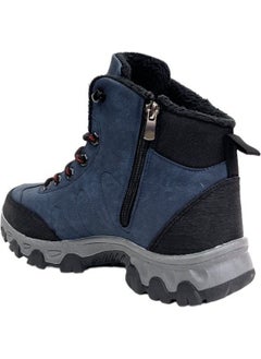 Liger Cold Proof Unisex Long Outdoor Trekking Boots Shoes NAVY BLUE  - Image 4