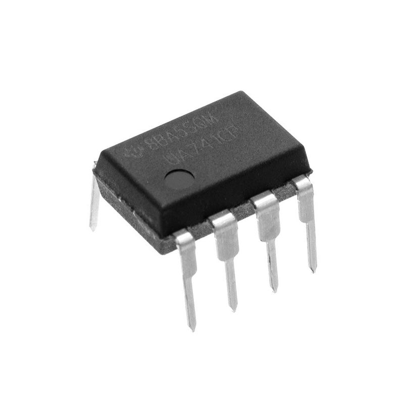 Bridgold 20 قطعة UA741CN UA741 مضخم عمليات أحادي عام 18 فولت، 8 دبابيس أنبوب بلاستيكي - Image 2