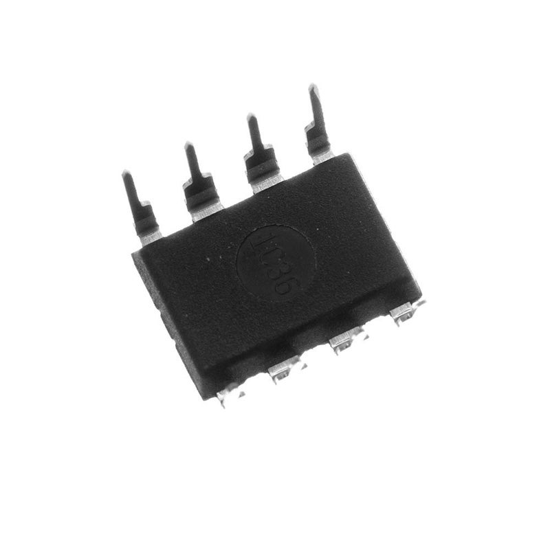 Bridgold 20 قطعة UA741CN UA741 مضخم عمليات أحادي عام 18 فولت، 8 دبابيس أنبوب بلاستيكي - Image 3