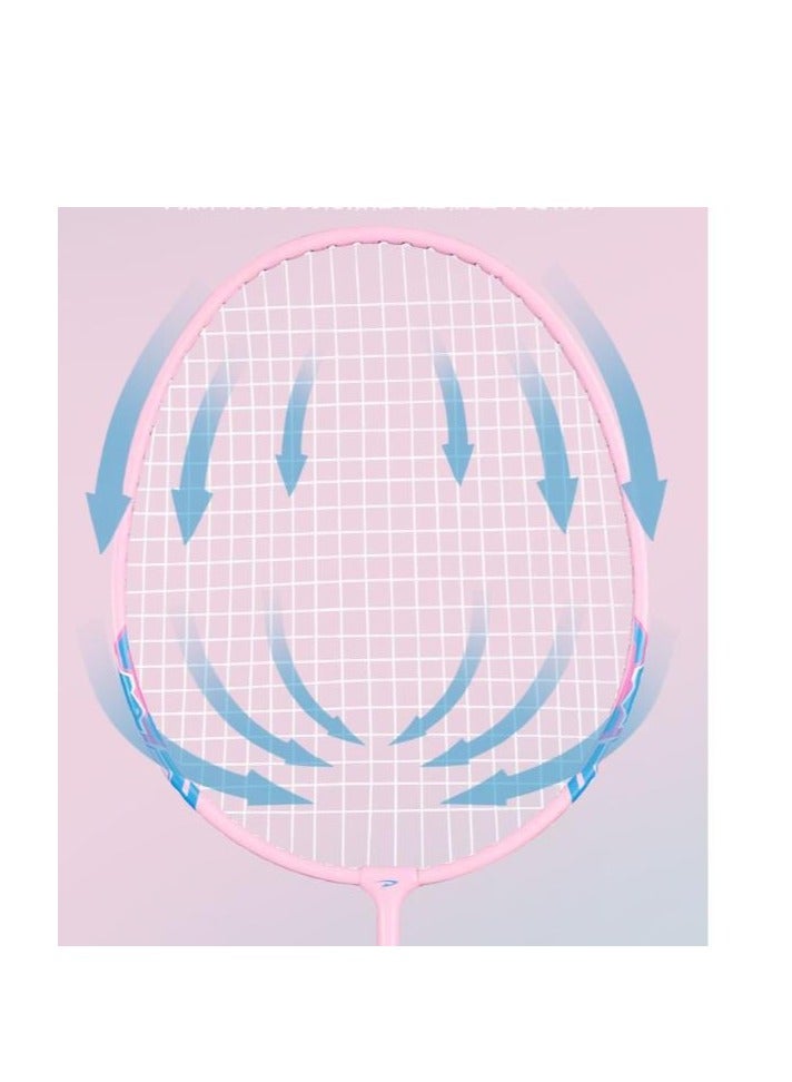 Deerway Delhui Badminton Racket Ultra Light And Durable Adult Suit, Competition Training, Dribbling, Double Racket  - Image 4
