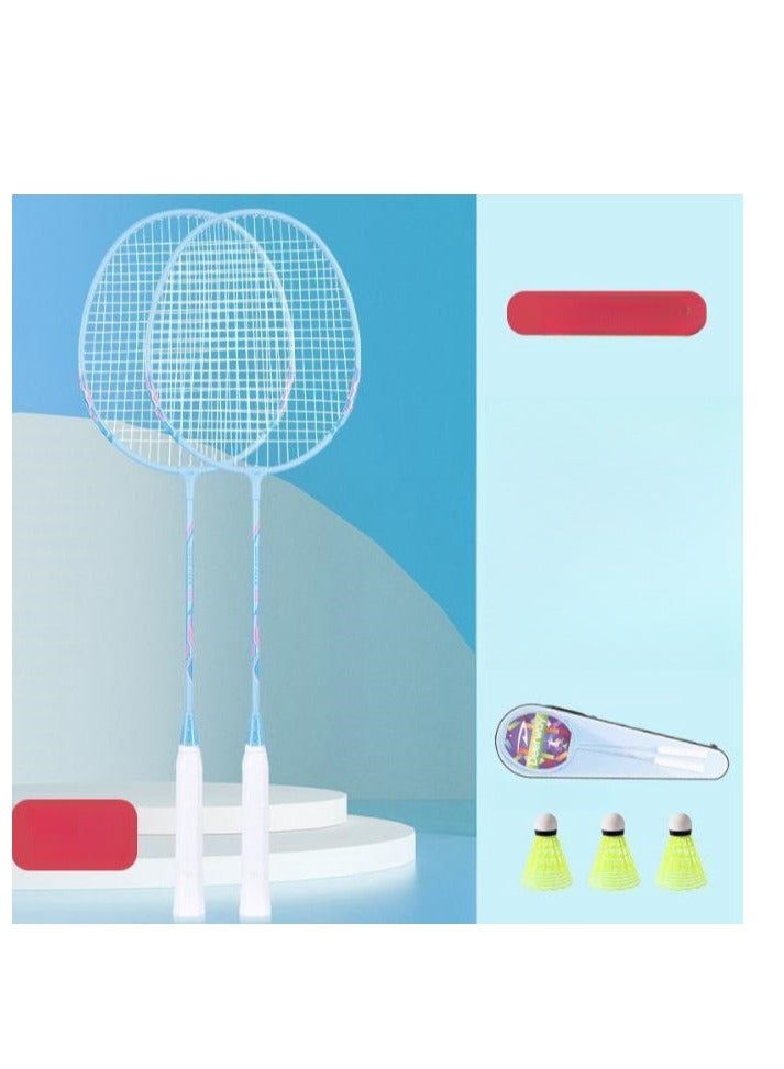Deerway Delhui Badminton Racket Ultra Light And Durable Adult Suit, Competition Training, Dribbling, Double Racket  - Image 1