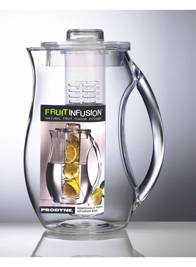 PRODYNE Prodyne Fruit Infusion Flavor Pitcher, Clear, 93 oz. - Image 3