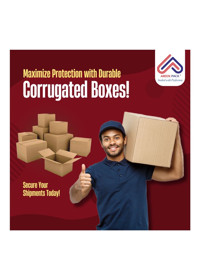 AREEN PACK - AREEN PACK Carton Box Set Of 6 Pieces 45x45x45cm 5 ply - Image 1