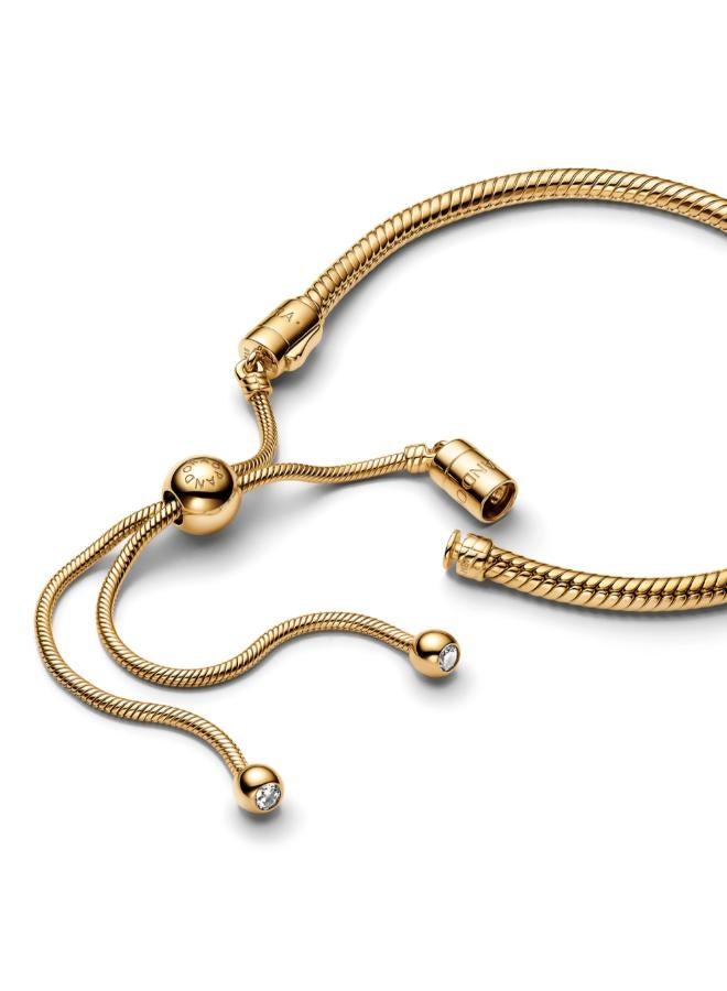 PANDORA Snake Chain Slider Bracelet - Image 2