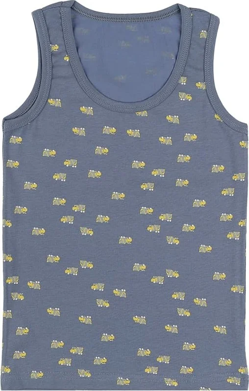 Donella 5-pack Color Printed Boy Undershirt - 77711127UZ