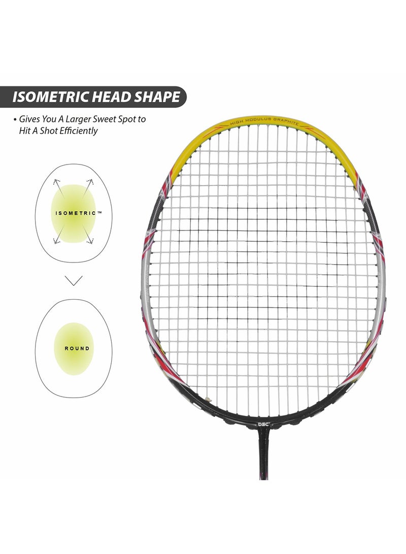 دي أس سي نانو لايت 900 مضرب كرة الريشة | مضرب التحكم الدقيق | معدات كرة الريشة الاحترافية | تقنية القبضة المتقدمة - Image 5