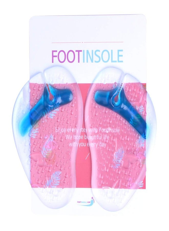 FOOTINSOLE.COM footinsole Forefoot Insoles Cooling Gel Foot Pad with Raised Ridge (2 Cushion Pads) - 1 Pair - Image 3
