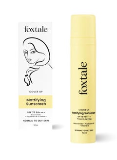 foxtale Foxtale Niacinamide Matte Sunscreen SPF 70 50 ml  - Image 1