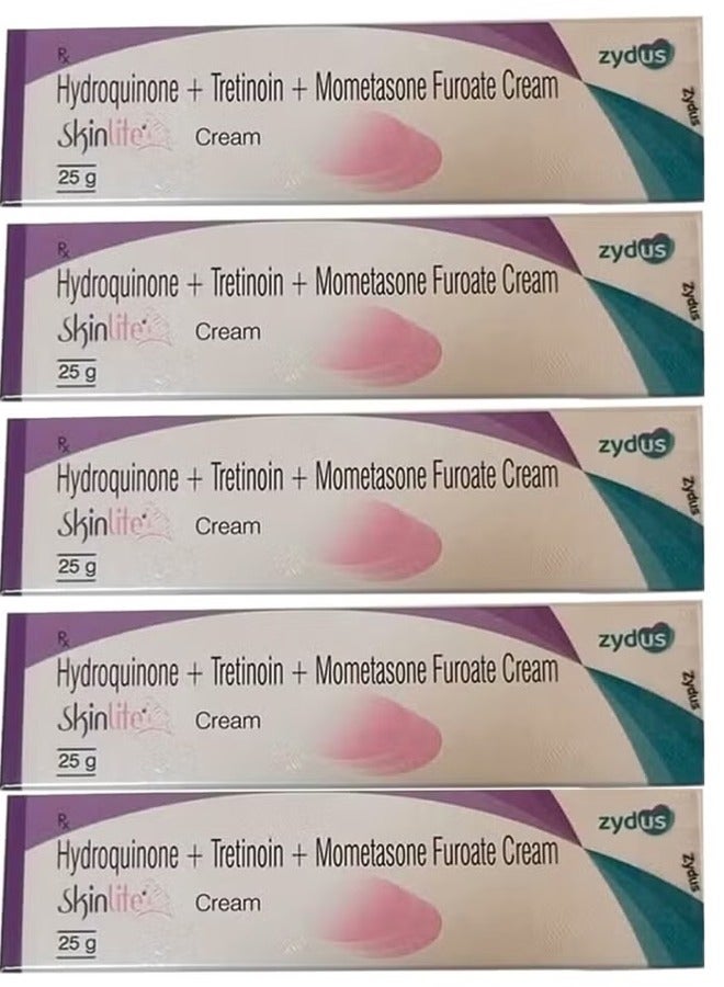 SKINLITE Skinlite Cream Melasma, Hyperpigmentation, Whitening and Brightening Set of Five each 25g  - Image 1