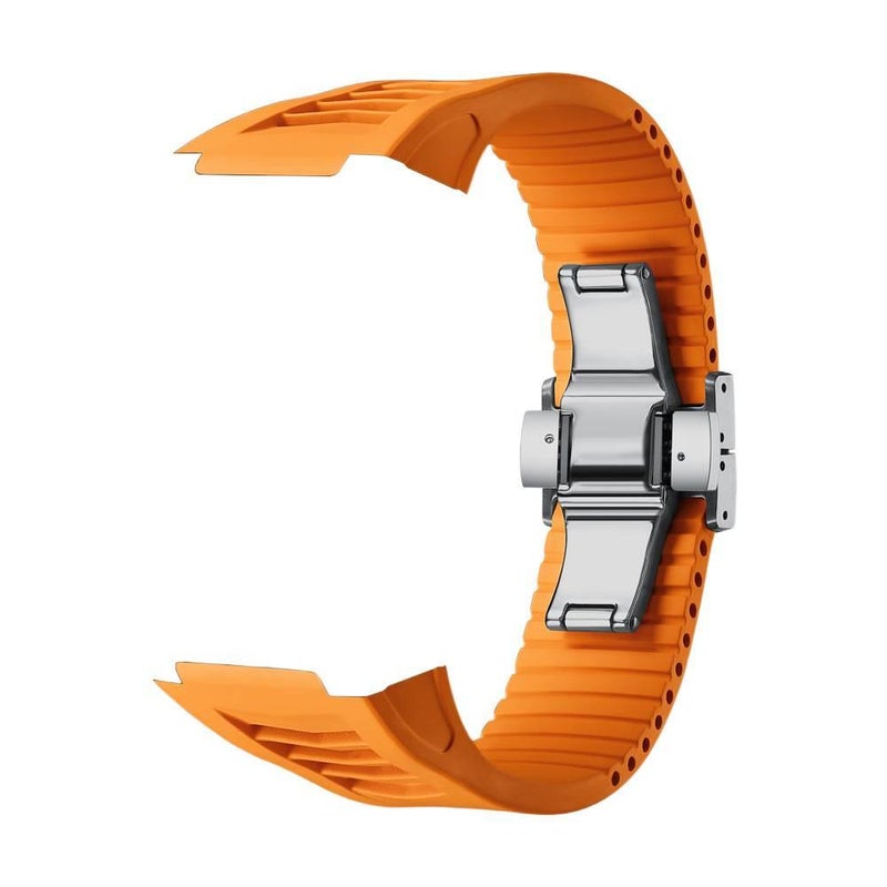 سوار ساعة ذكية سوار رياضي من السيليكون متوافق مع Apple Watch 38/40/41mm بملاءمة قابلة للتعديل وحزام بديل باللون شفاف قابل للتعديل - Image 5