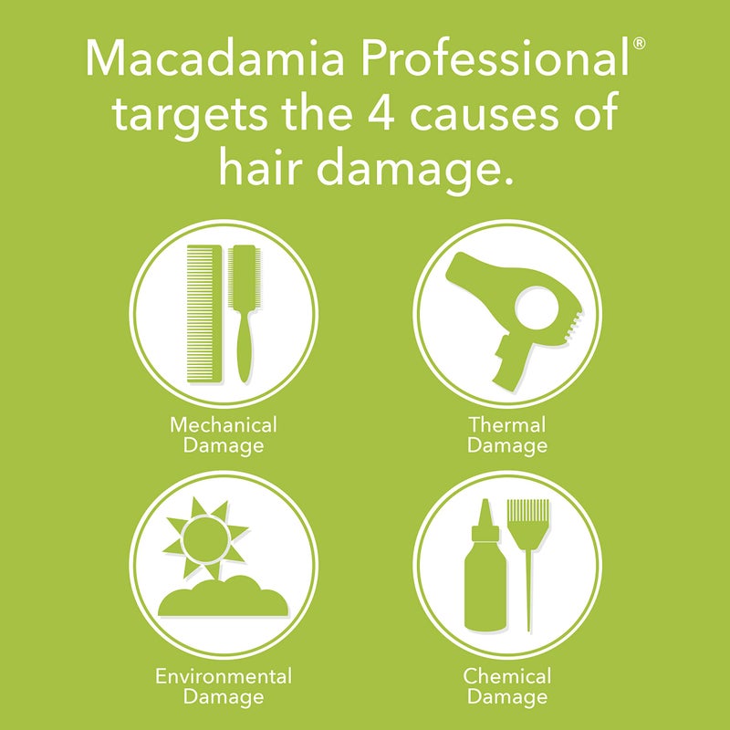 Macadamia Professional Hair Care Sulfate & Paraben Free Natural Organic Cruelty-Free Vegan Hair Products Nourishing Hair Repair Oil Treatment-0.9oz - Image 5