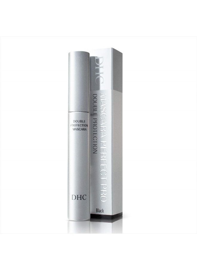 DHC - Mascara Perfect Pro Double Protection, Black, 17 oz (5g) Net wt. - Image 1