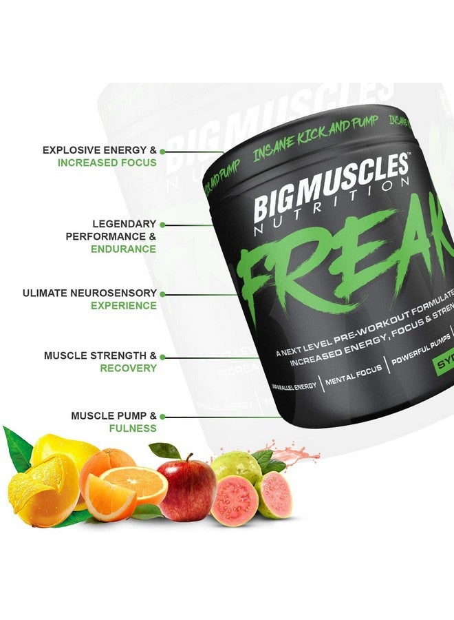 Bigmuscles Nutrition Freak [15 servings, Green Apple]  - Image 3