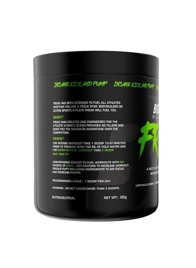 Bigmuscles Nutrition Freak [15 servings, Green Apple]  - Image 5