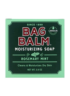 Bag Balm Bag Balm Vermonts Original Mega Moisturizing Soap Bar Body Soap Hand Soap  Soap for Dry Skin  Rosemary Mint Scented Bars of Soap  39oz 12 Pack 