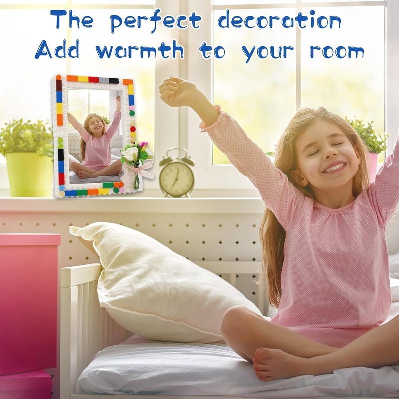 Excefore Kid Picture Frames Craft Kits, Create Your Own 4x6 DIY Block Photo Frames, Fun and Creative Art & Craft Gift for Boys and Girls Ages 6-8 - Image 4