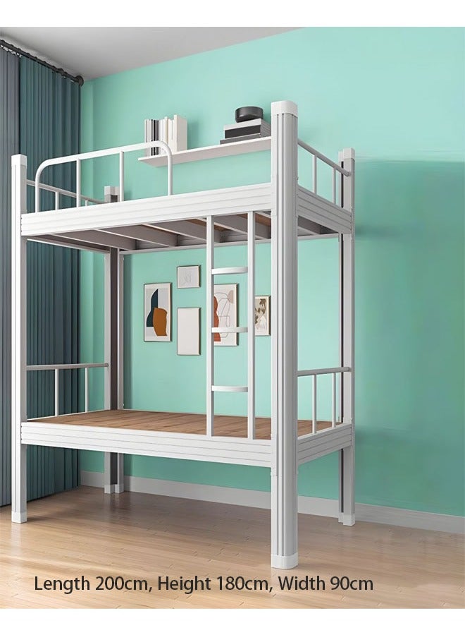 NKX Double Decker Bunker Bed Sturdy Metal Frame, Space-Saving Design - Image 4