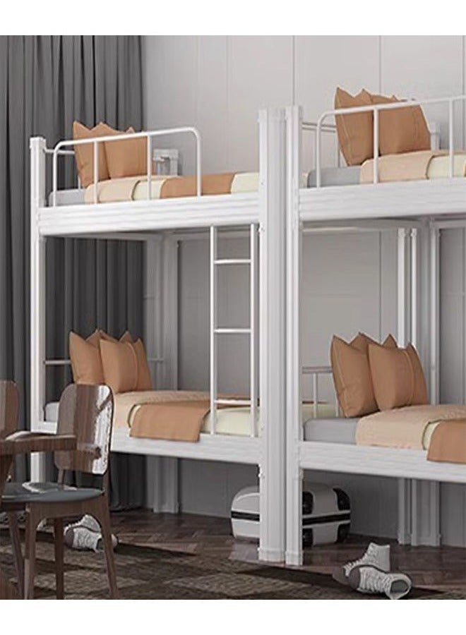 NKX Double Decker Bunker Bed Sturdy Metal Frame, Space-Saving Design - Image 3