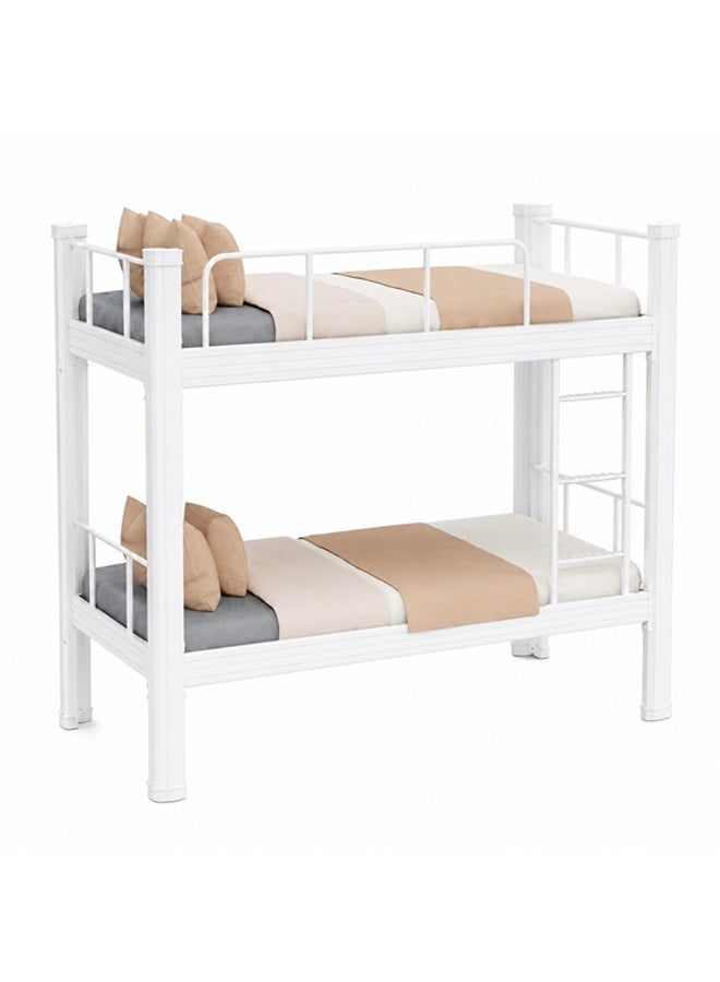 NKX Double Decker Bunker Bed Sturdy Metal Frame, Space-Saving Design - Image 2