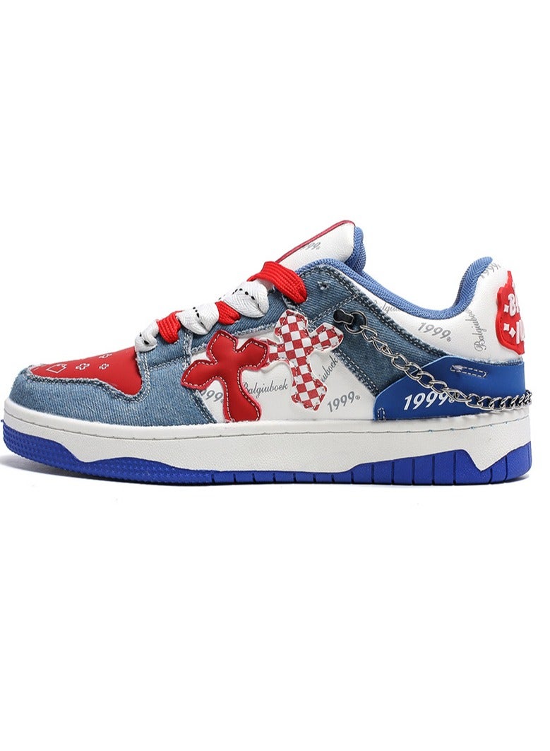 KUYING New Thick Sole Elevated Board Shoes  - Image 1