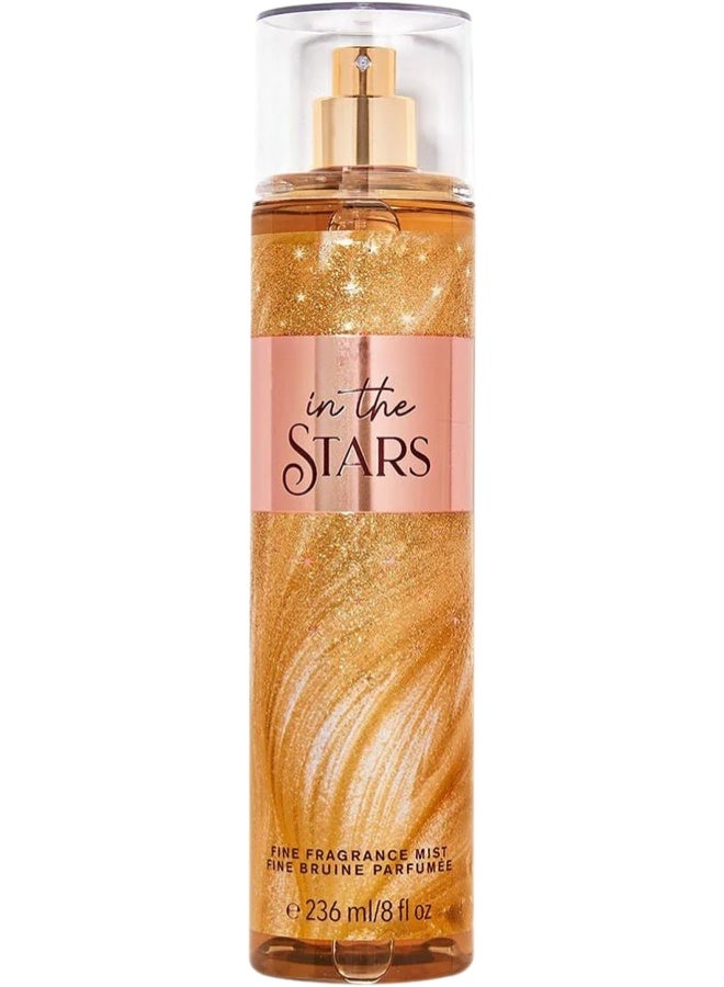Star In The Stars Fine Fragrance Mist 236ml - Oriental Oud and Amber Body Spray with Musky, Powdery, and Citrus Notes | Long-Lasting Sweet and Woody Scent for Women | Captivating Fine Parfum Brume Mist with Animalic and Warm Spicy Accords.