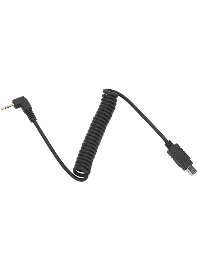 Generic - MC DC2 N3 Shutter Release Cord Cable, 2.5mm N3 Replacement Spring Cord for Nikon D7200, D7000, D5100, D5000, D3200, D3100, D90, Df, D750, D610, D600 - Image 1