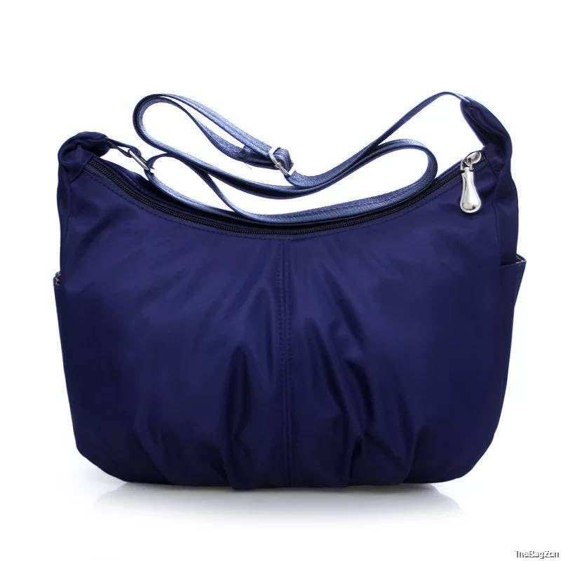 ketmart Nylon Womens Crossbody Bag Purse with Adjustable Shoulder Strap (Color-Blue) - Image 1