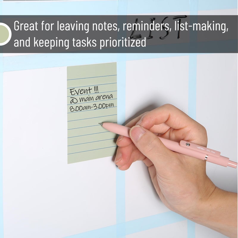 Mr. Pen- Lined Sticky Notes  3 X4   360 Sheets  Vintage Colors  Sticky Notes With Lines  Sticky Note Pads  Sticky Pads  Sticky Notes Lined  Colorful Sticky Notes  Mr Pen Sticky Notes - Image 5
