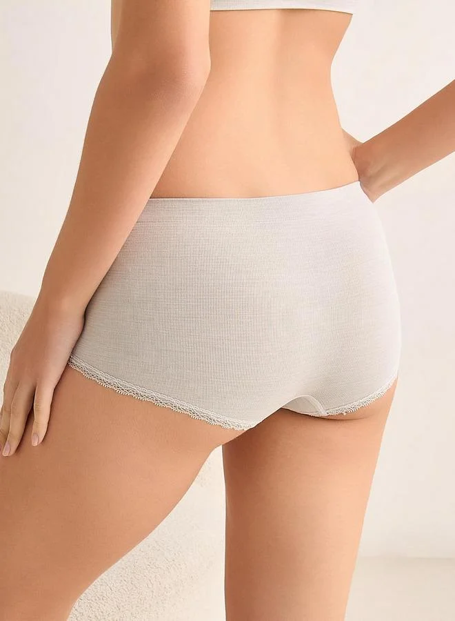 Splash FAV Skins Seamless Boyshort Briefs Embroidered
