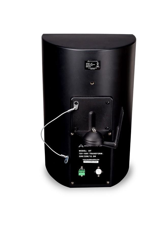 WHARFEDALE - Wharfedale Speaker Passive Wall Mount 6" 50W RMS @ 8 Ohm Solid Plastic Body, IP54 Rated(Pair) - Image 1