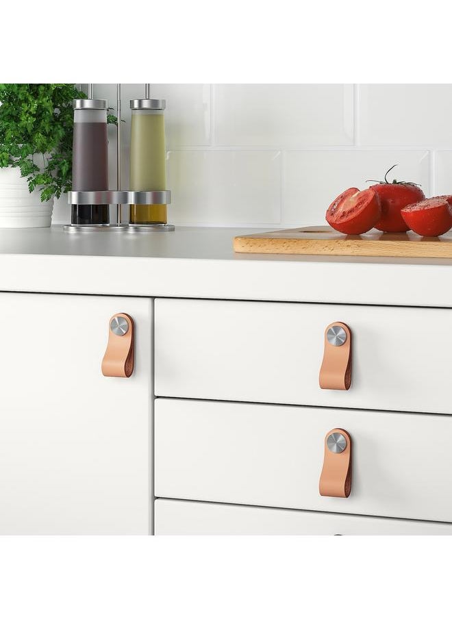 Generic Leather handle, tanned leather, 65 mm  - Image 2