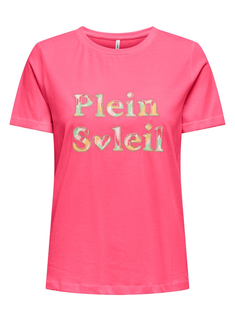 ONLY ONLINGER LIFE S/S PRINT AOP TOP CS JRS - Image 1