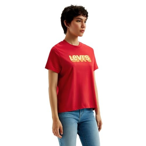 Levi's Levis Women's Printed Regular Fit T-Shirt - Image 2