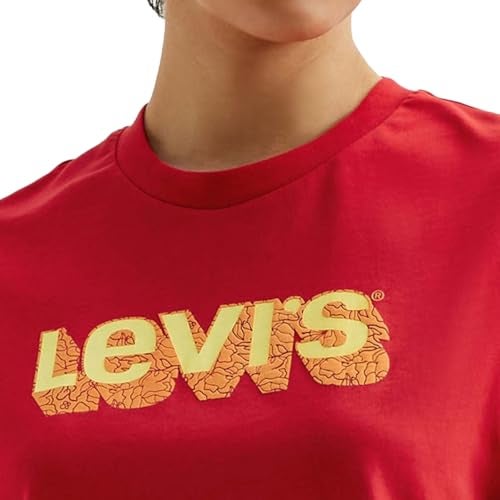 Levi's Levis Women's Printed Regular Fit T-Shirt - Image 4