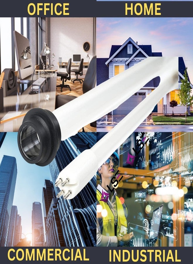 LSE Lighting مجموعة إضاءة LSE كومبو: مصباح الأشعة فوق البنفسجية 12974 وغطاء 12984 لمصابيح Danner بقوة 40 واط | طقم استبدال متوافق | مصباح UVC عالي الأداء وغطاء كوارتز | تصميم أمريكي - Image 3