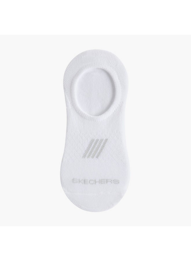 SKECHERS Printed Half Terry Ankle Length Socks - Set Of 3 - Image 2