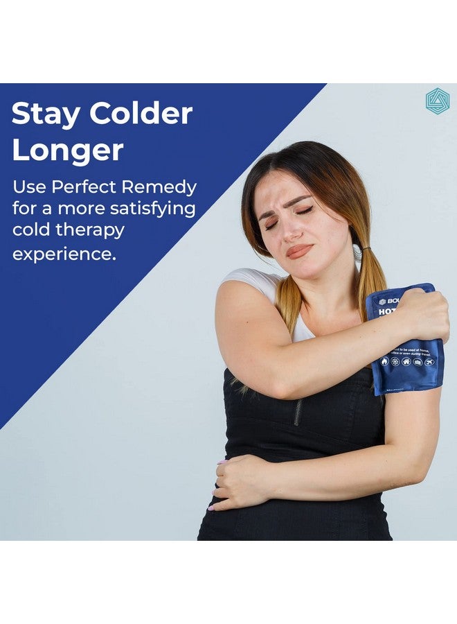 BOLDFIT Boldfit Reusable Hot and Cold Ice Pack for Pain Relief - Medium | Soft and Flexible Gel for Injuries and Pain Relief | Cold Ice Gel Pack for Shoulders, Knee, Back, Neck  - Image 2