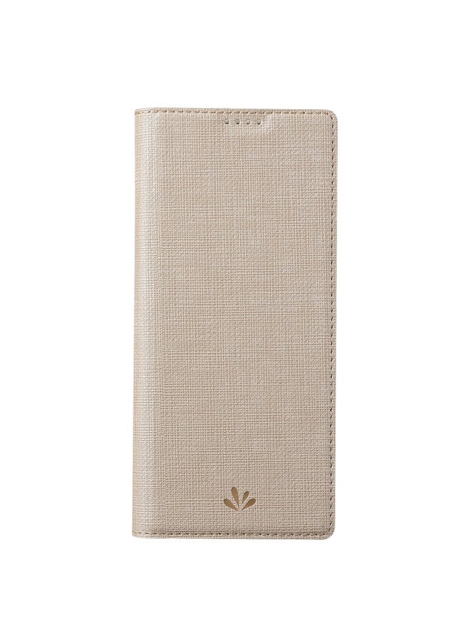 For Sony Xperia Ace II ViLi DMX Series Shockproof TPU + PU Leather Magnetic Attraction Horizontal Flip Case with Card Slot & Holder(Gold)