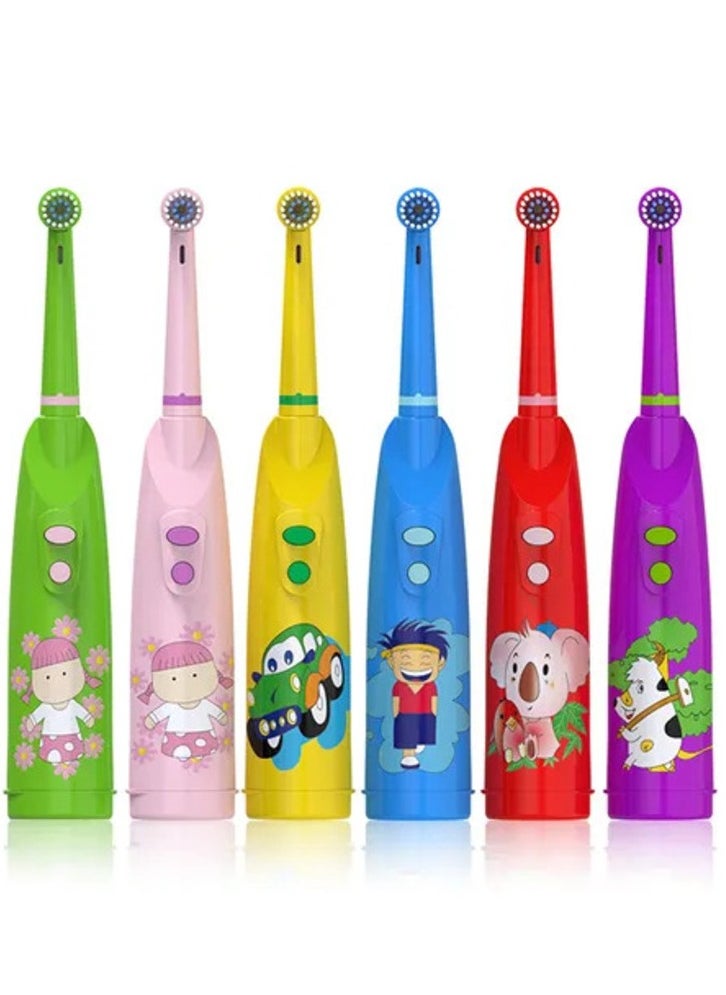 Spectrum - Kids' Battery-Powered Electric Toothbrush (Assorted Designs) Pack of 2 - Image 1
